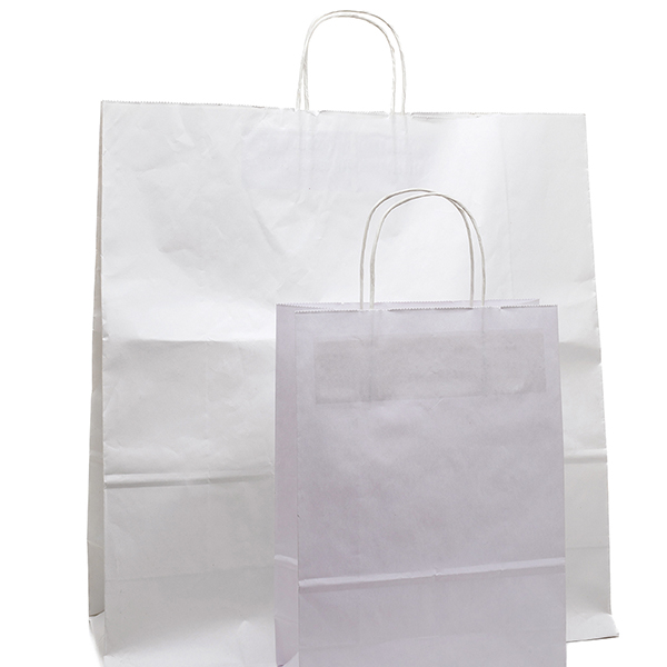 SHOPPER WHITE MANICO RITORTO