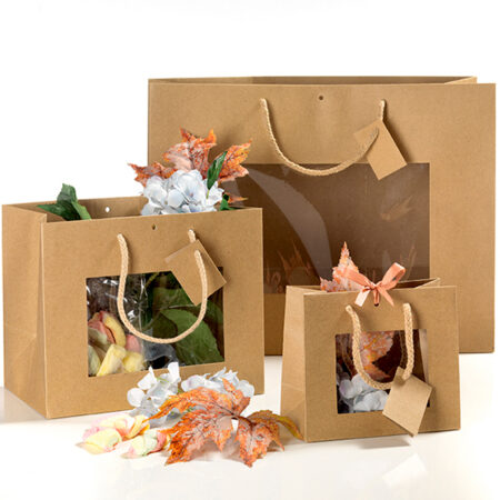 SHOPPER WINDOW KRAFT NATURE