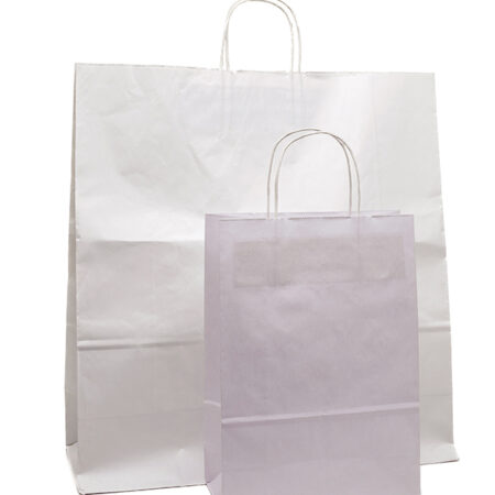 SHOPPER WHITE MANICO RITORTO