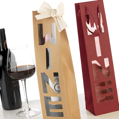 SHOPPER WINE KRAFT NATURE